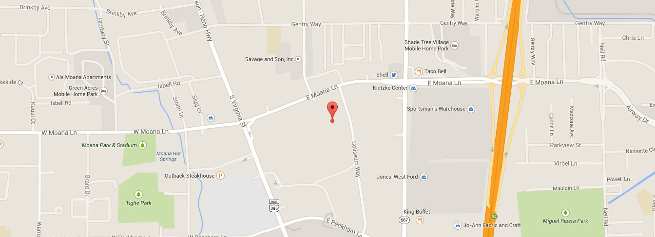 Map showing SENSology Moana location